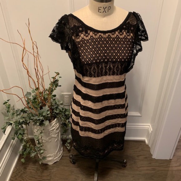 BCBGMaxazria Dress V Back w/exposed Zipper - Picture 10 of 11